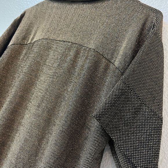 Linea Donatella Metallic Black Blouse - Picture 3 of 4